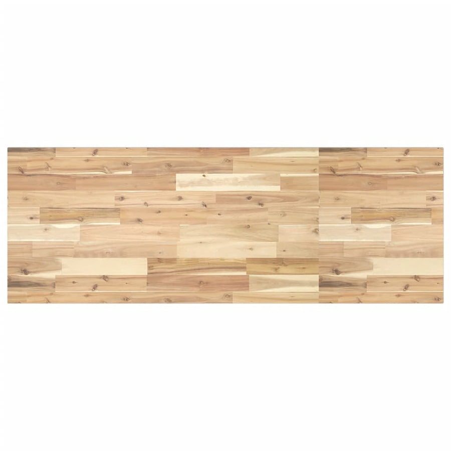 Bureaublad Onbehandeld Massief Acaciahout 160 x 50 x 2 cm
