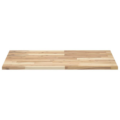 Bureaublad Onbehandeld Massief Acaciahout 80 x 60 x 2 cm