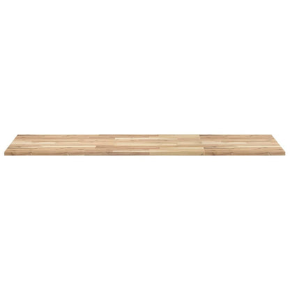 Bureaublad Onbehandeld Massief Acaciahout 120 x 60 x 2 cm Naturel