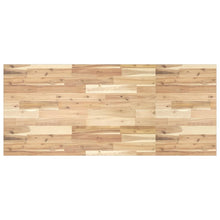 Bureaublad Onbehandeld Massief Acaciahout 140 x 60 x 2 cm Naturel