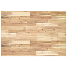 Bureaublad Onbehandeld Massief Acaciahout 80 x 70 x 2 cm Naturel