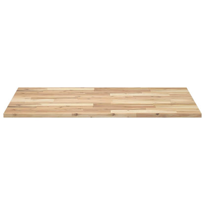 Bureaublad Onbehandeld Massief Acaciahout 100 x 70 x 2 cm Bruin