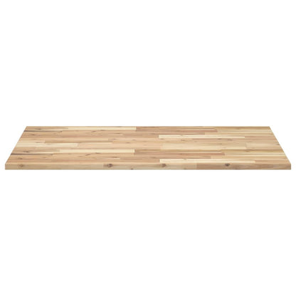 Bureaublad Onbehandeld Massief Acaciahout 120 x 70 x 2 cm Naturel