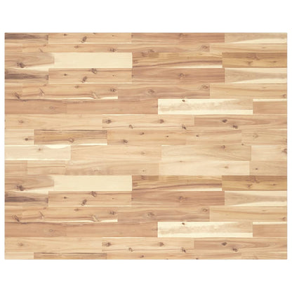 Bureaublad 100x80x2 cm onbehandeld massief acaciahout