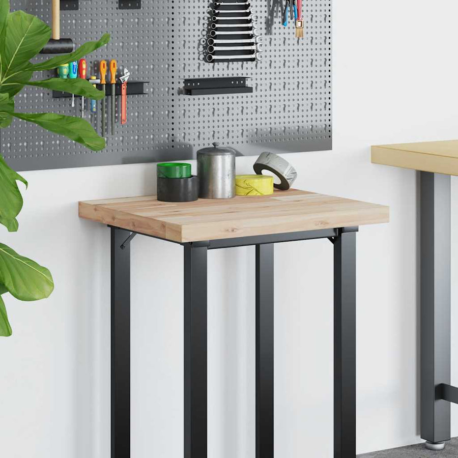 Bureaublad 60x50x4 cm onbehandeld massief acaciahout