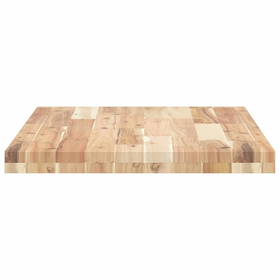 Bureaublad 60x50x4 cm onbehandeld massief acaciahout