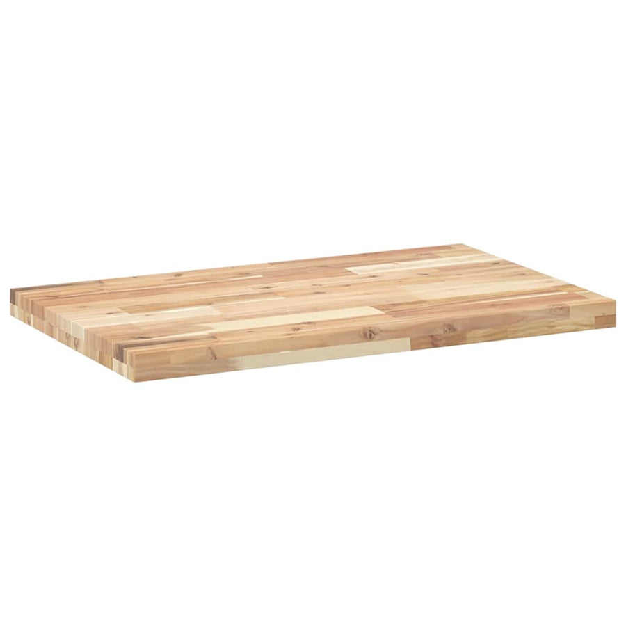Bureaublad 60x50x4 cm onbehandeld massief acaciahout