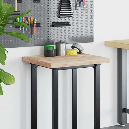 Bureaublad 100x50x4 cm onbehandeld massief acaciahout