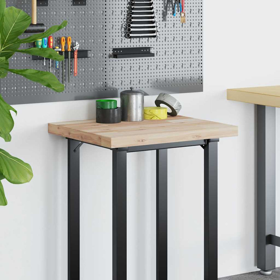 Bureaublad 100x50x4 cm onbehandeld massief acaciahout
