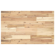 Bureaublad 120x50x4 cm massief acaciahout onbehandeld
