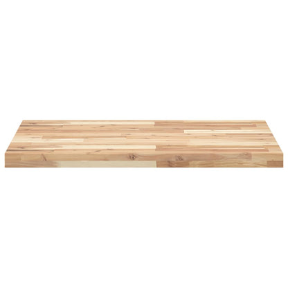 Bureaublad 80x60x4 cm onbehandeld massief acaciahout