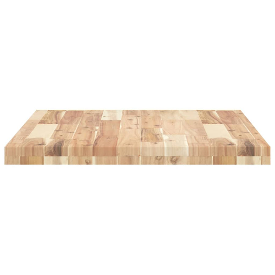 Bureaublad 100x60x4 cm onbehandeld massief acaciahout
