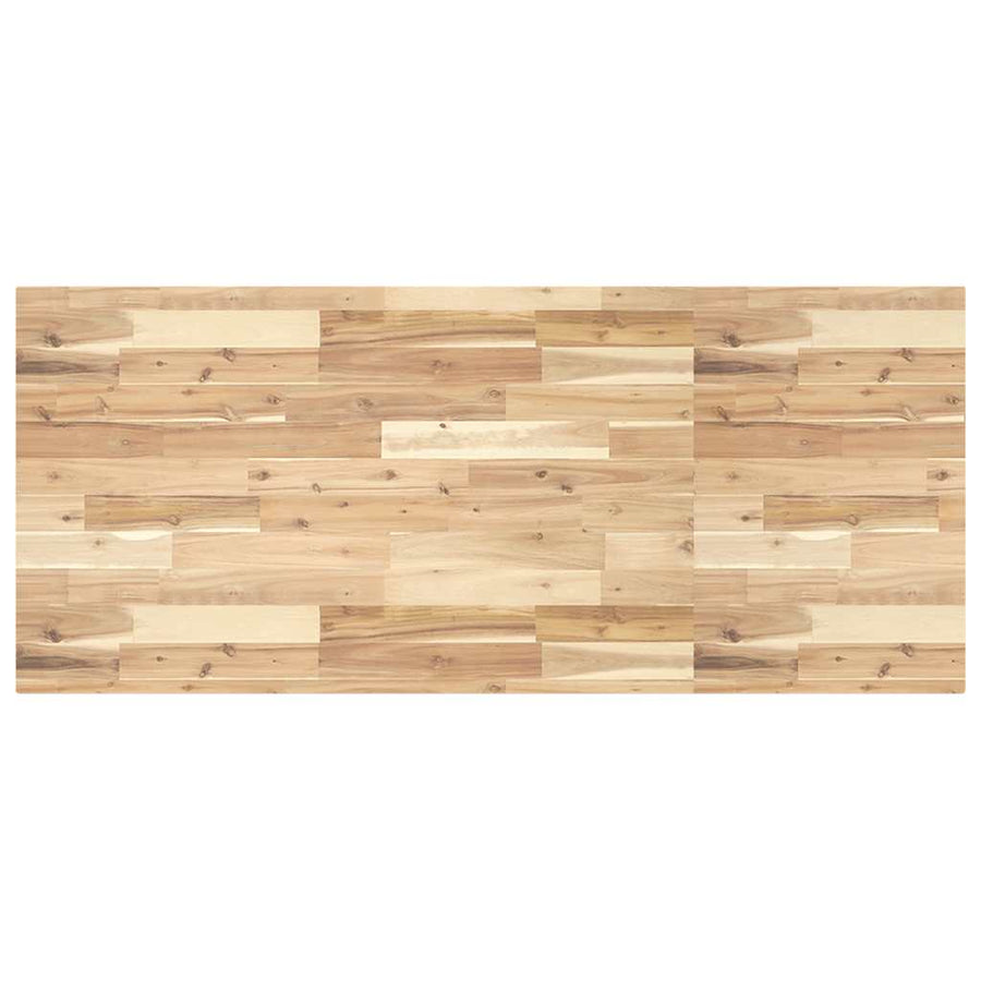 Bureaublad Onbehandeld Massief Acaciahout 140 x 60 x 4 cm