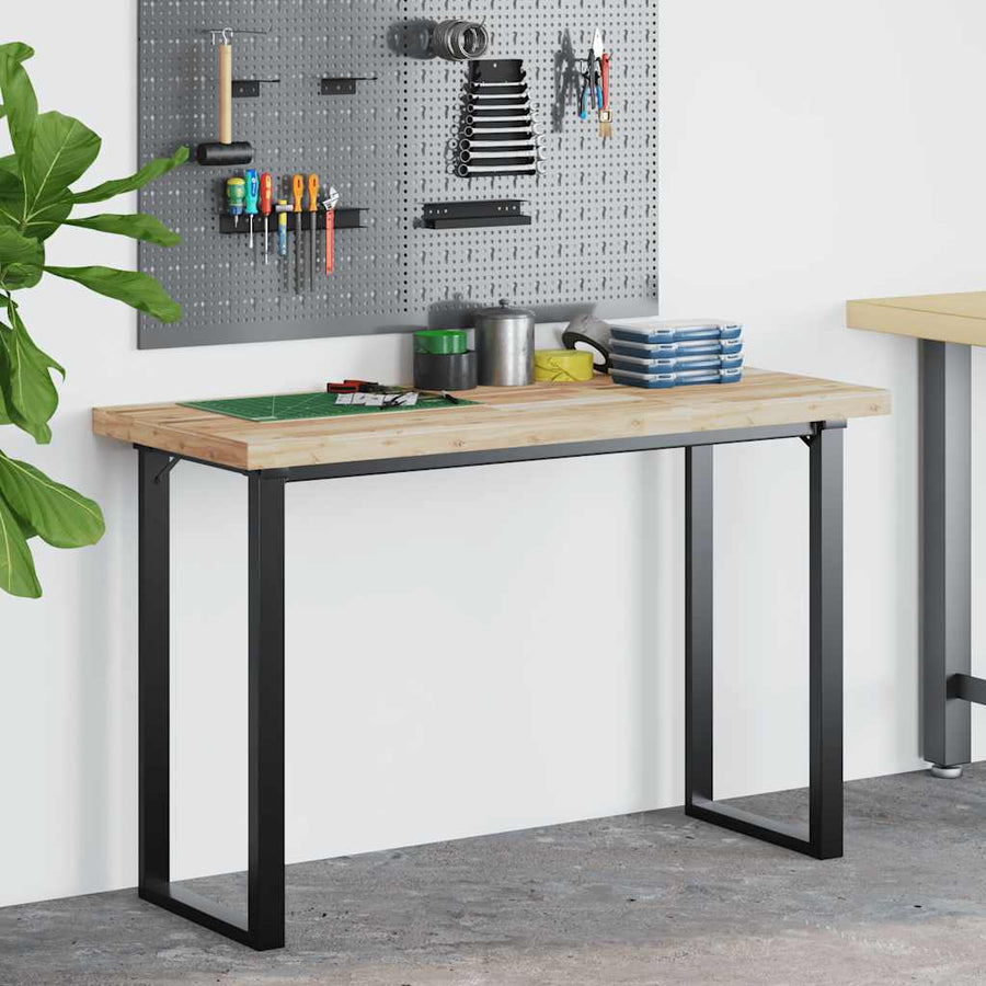 Bureaublad Onbehandeld Massief Acaciahout 140 x 60 x 4 cm
