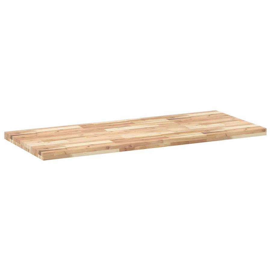 Bureaublad Onbehandeld Massief Acaciahout 140 x 60 x 4 cm