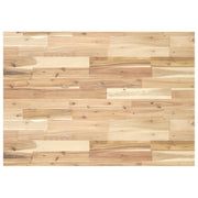 Bureaublad 100x70x4 cm massief acaciahout onbehandeld