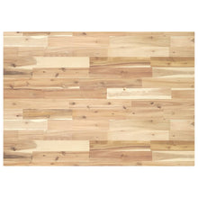 Bureaublad 100x70x4 cm onbehandeld massief acaciahout