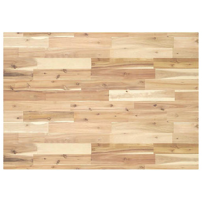 Bureaublad Onbehandeld Massief Acaciahout 120 x 70 x 4 cm Naturel