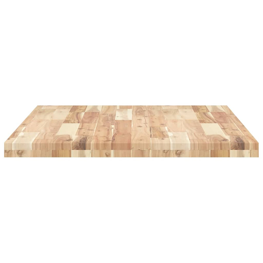 Bureaublad Onbehandeld Massief Acaciahout 120 x 70 x 4 cm Naturel