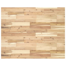 Bureaublad 100x80x4 cm onbehandeld massief acaciahout
