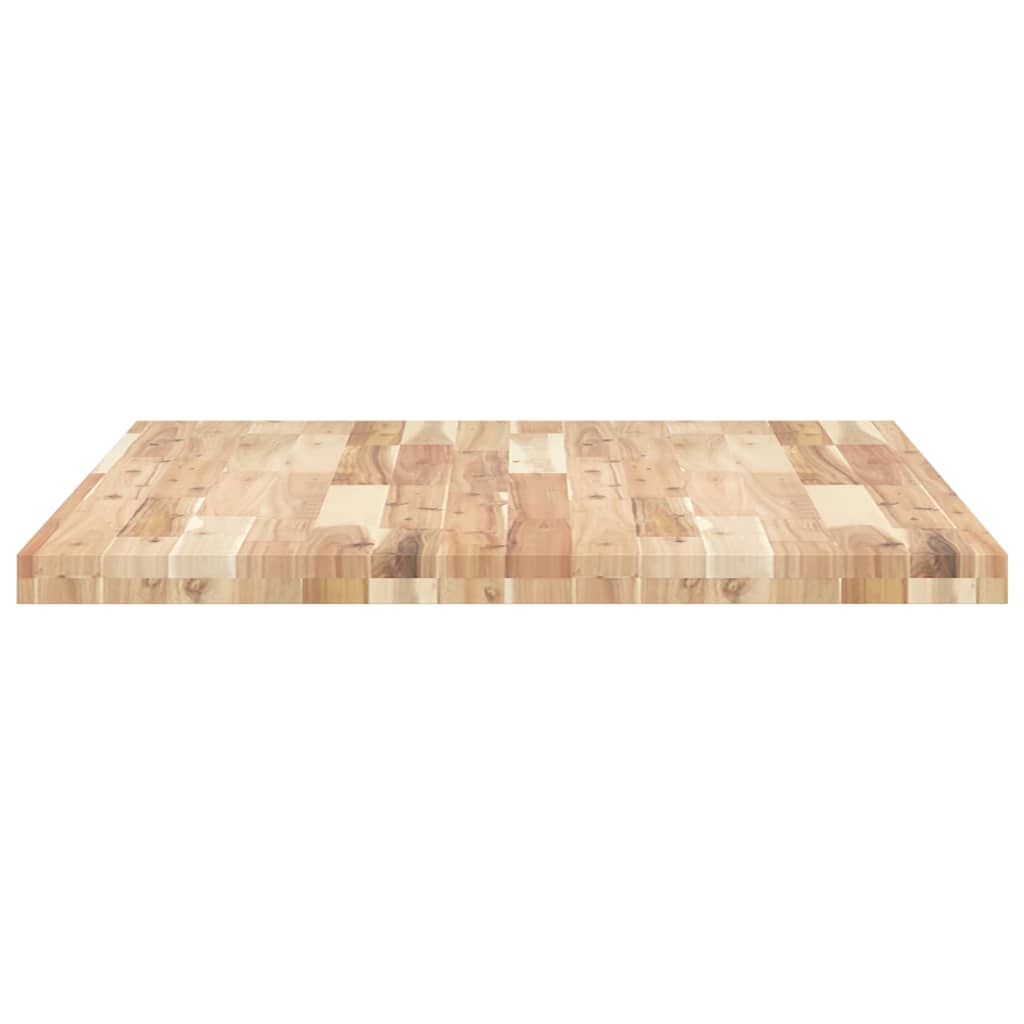 Bureaublad 100x80x4 cm onbehandeld massief acaciahout