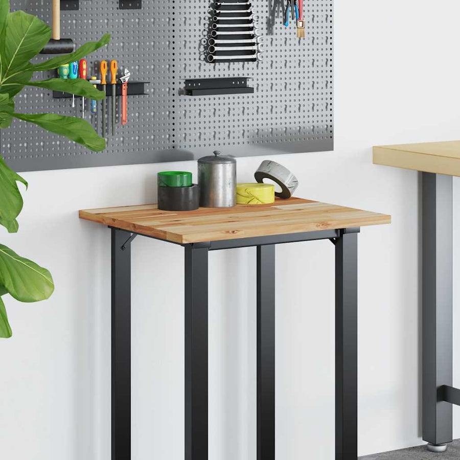 Bureaublad Met Olieafwerking Massief Acaciahout 60 x 50 x 2 cm Olie-afwerking