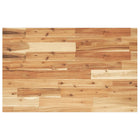 Desktop with oil finish 80x50x2 cm solid acacia wood