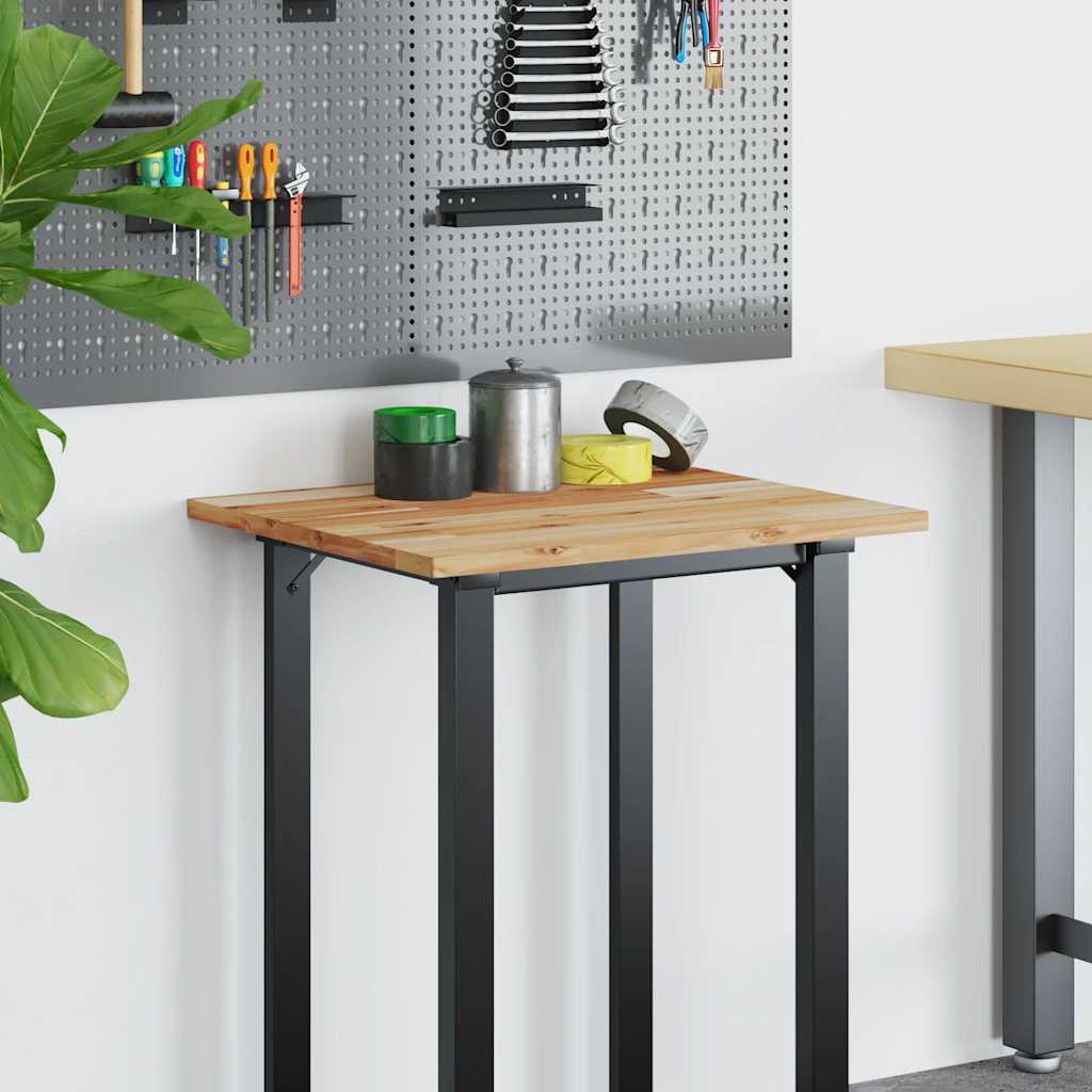 Bureaublad Met Olieafwerking Massief Acaciahout 100 x 50 x 2 cm Donkerbruin