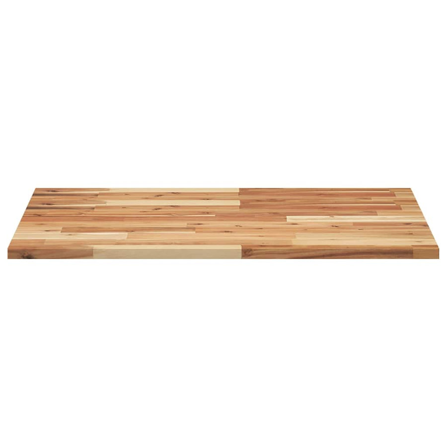 Bureaublad Met Olieafwerking Massief Acaciahout 80 x 60 x 2 cm