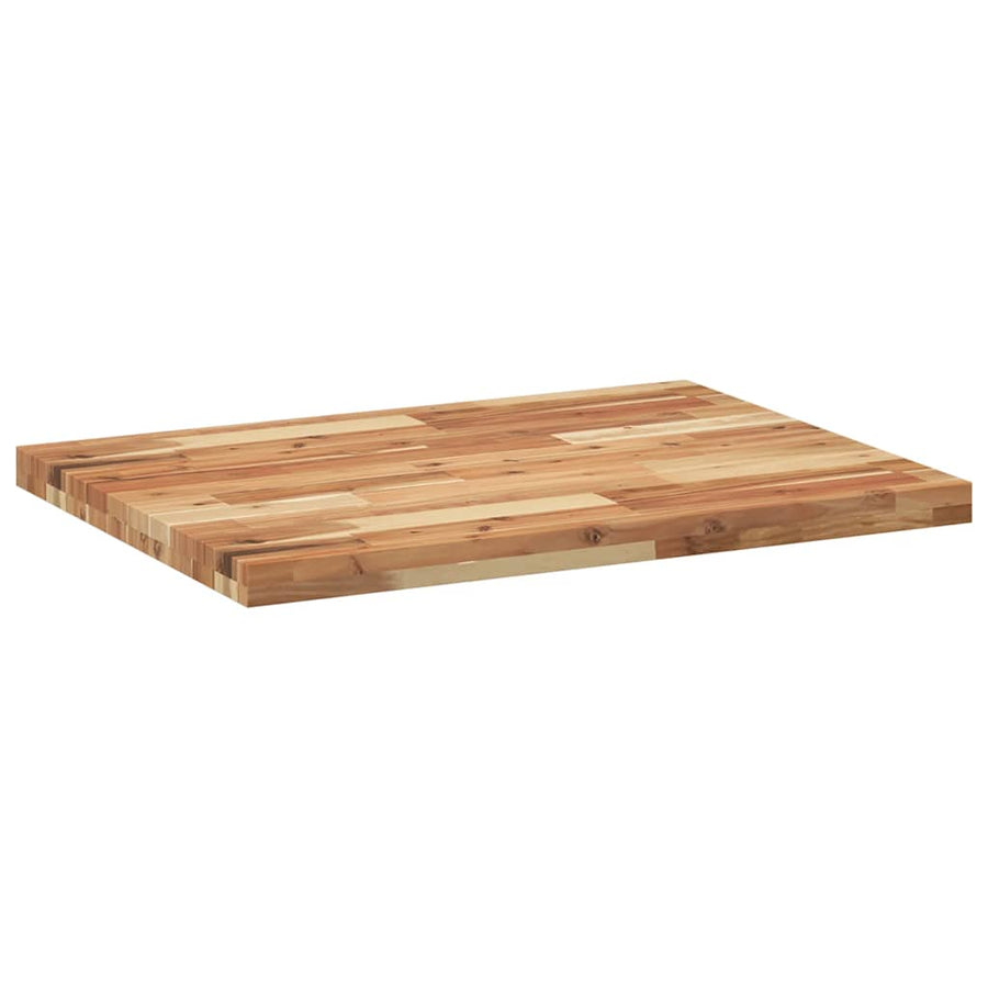 Bureaublad met olieafwerking 80x60x4 cm massief acaciahout
