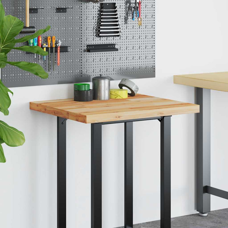 Bureaublad met olieafwerking 100x60x4 cm massief acaciahout