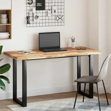 Bureaublad met olieafwerking 120x60x4 cm massief acaciahout