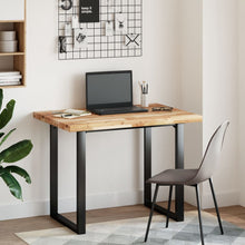 Bureaublad met olieafwerking 100x70x4 cm massief acaciahout