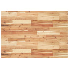 Desktop with oil finish 120x70x4 cm solid acacia wood