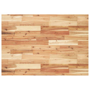 Bureaublad massief acaciahout 120x70x4 cm olieafwerking