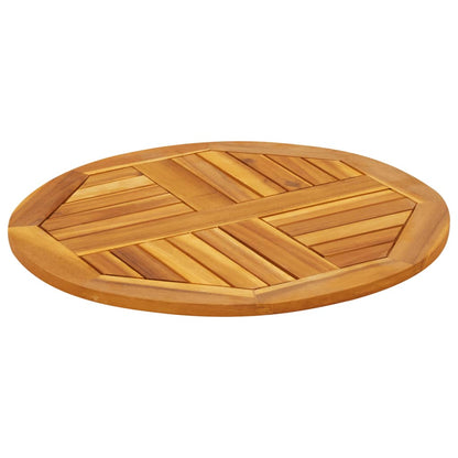 Tafelblad Ø 60X2 Cm Massief Acaciahout 60 cm