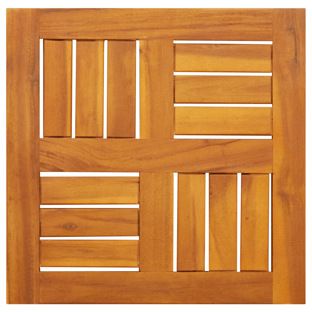 Tafelblad vierkant 40x40x2 cm massief acaciahout