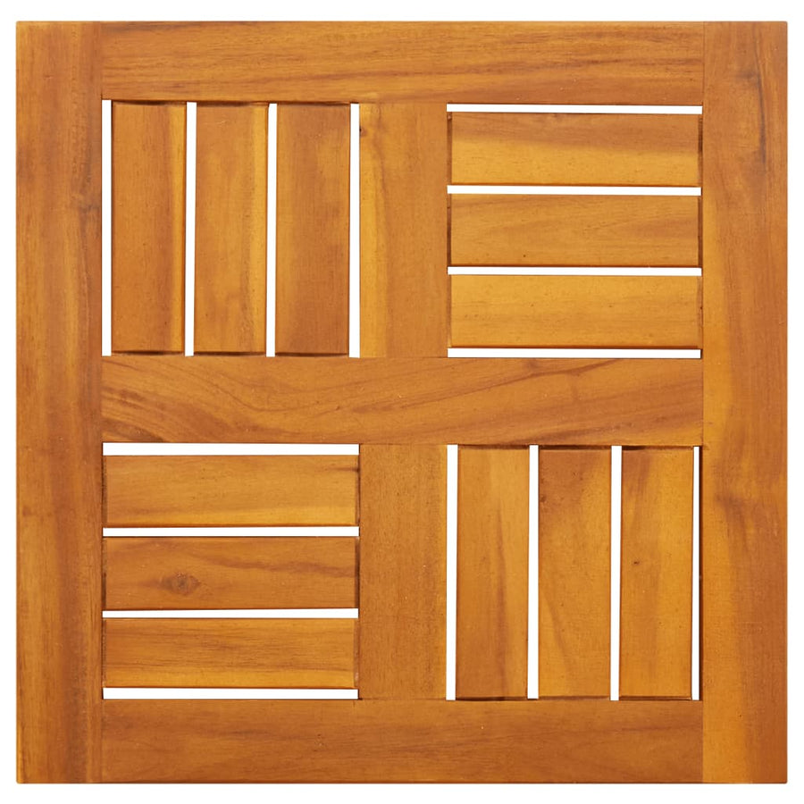 Tafelblad vierkant 40x40x2 cm massief acaciahout