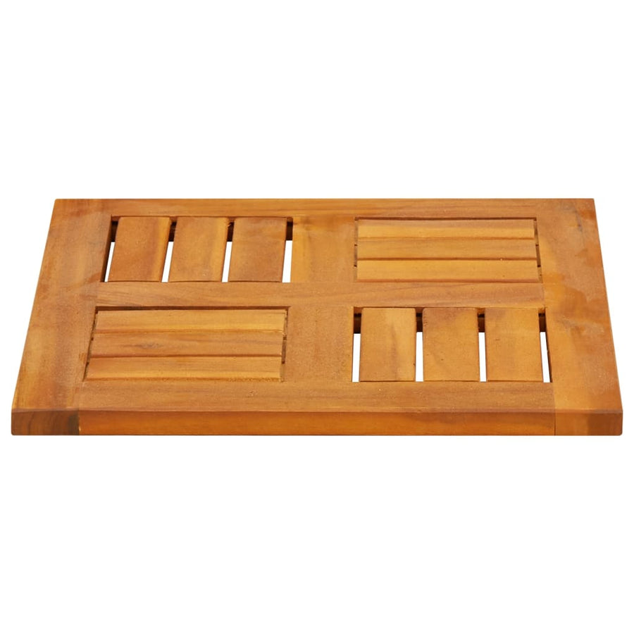 Tafelblad vierkant 40x40x2 cm massief acaciahout