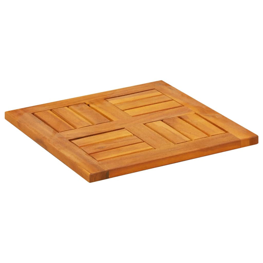 Tafelblad vierkant 40x40x2 cm massief acaciahout