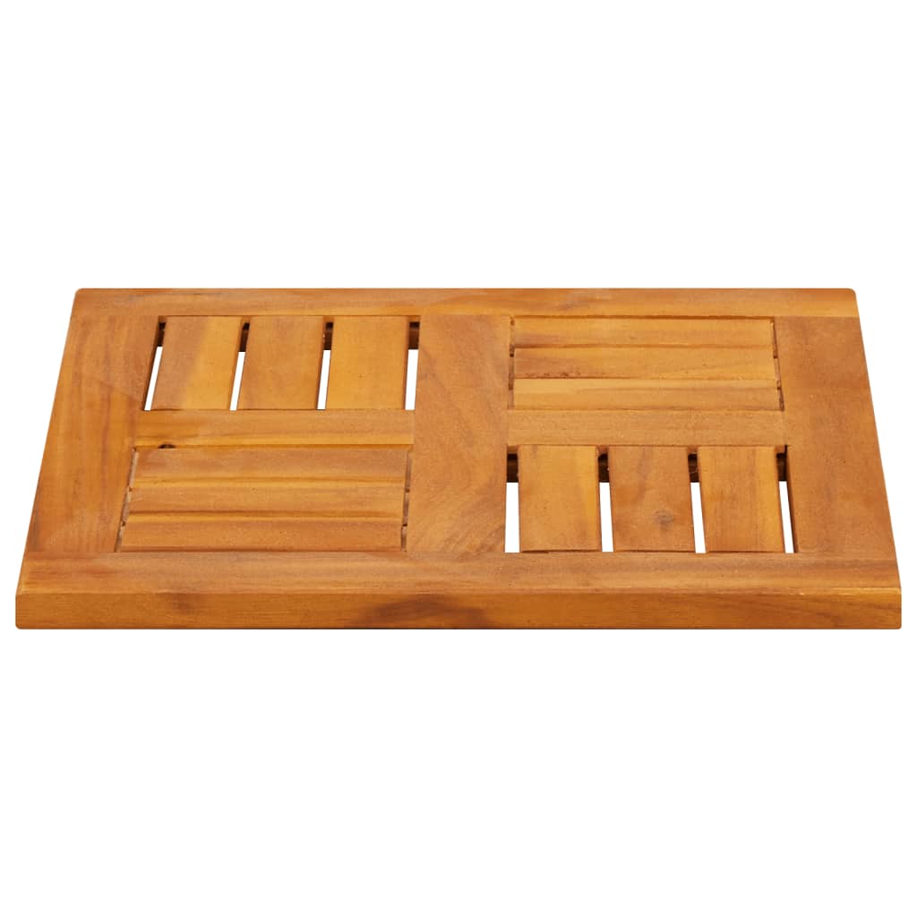 Tafelblad vierkant 40x40x2 cm massief acaciahout