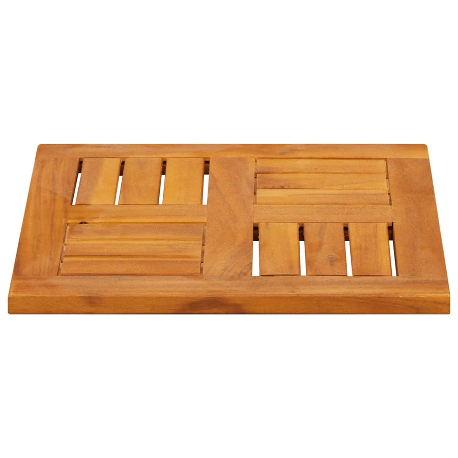 Tafelblad vierkant 40x40x2 cm massief acaciahout