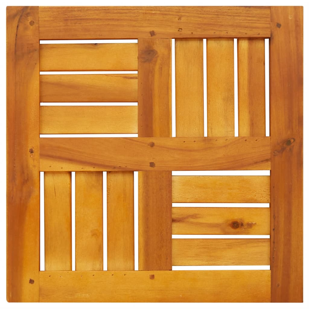 Tafelblad vierkant 40x40x2 cm massief acaciahout