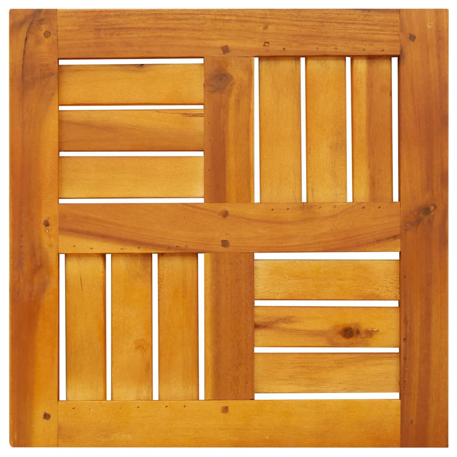 Tafelblad vierkant 40x40x2 cm massief acaciahout