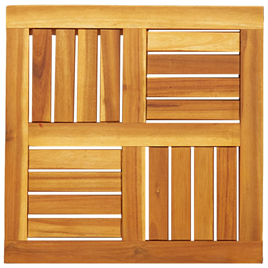 Tafelblad 50X50X2 Cm Massief Acaciahout 50 cm Vierkant