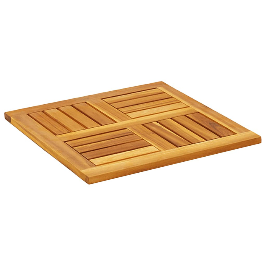 Tafelblad 50X50X2 Cm Massief Acaciahout 50 cm Vierkant