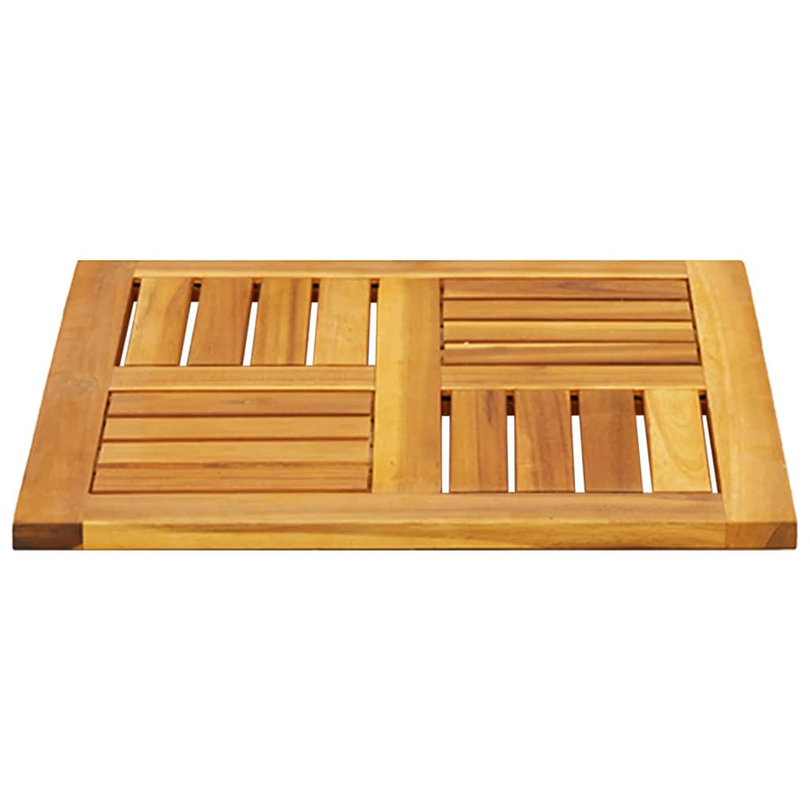 Tafelblad 50X50X2 Cm Massief Acaciahout 50 cm Vierkant