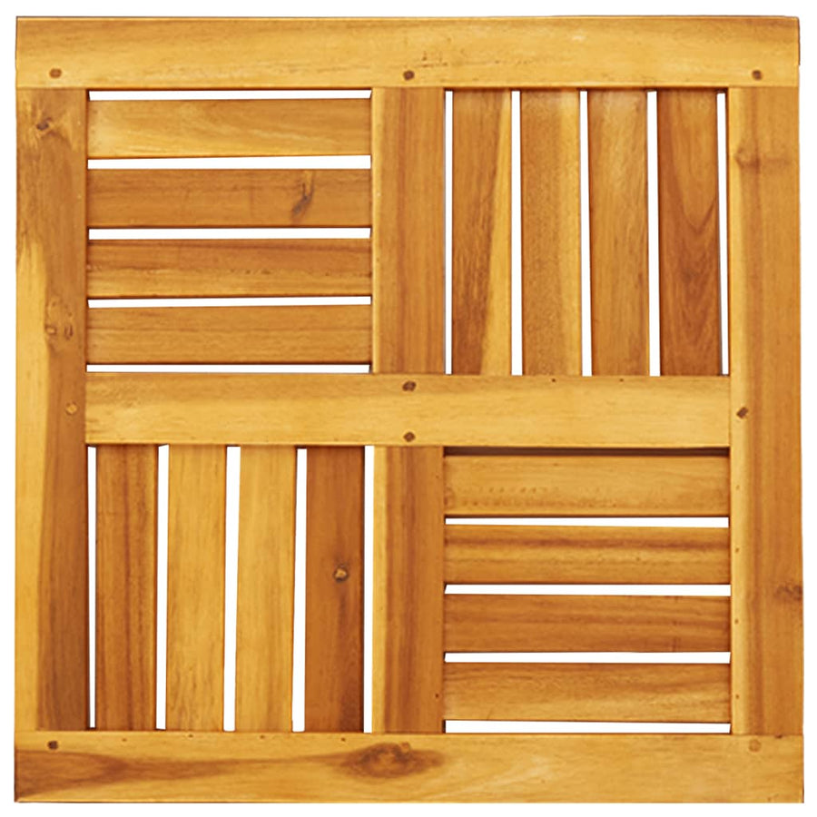 Tafelblad 50X50X2 Cm Massief Acaciahout 50 cm Vierkant