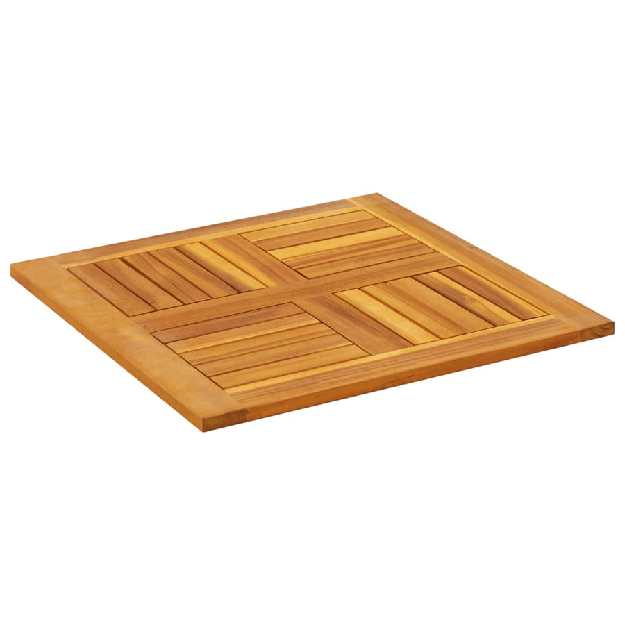 Tafelblad vierkant 60x60x2 cm massief acaciahout