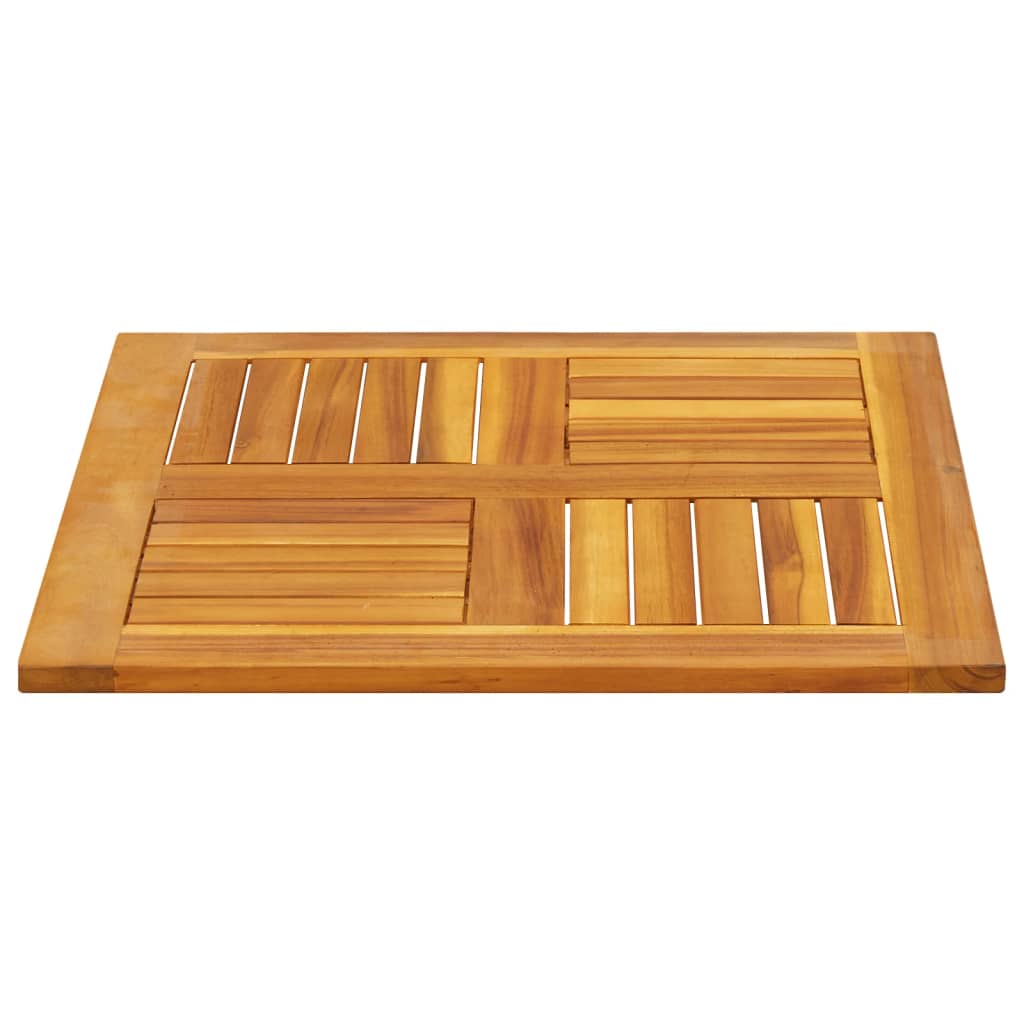 Tafelblad vierkant 60x60x2 cm massief acaciahout